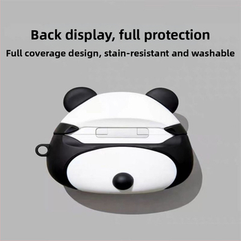 Slatka karikatura panda zaštitna futrola za AirPods Pro 2, silikon, za Apple AirPods 3. generacije