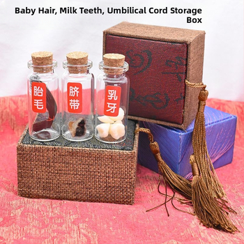 DIY dóza na spomienky dieťaťa: vlasy, pupočník a mliečne zuby