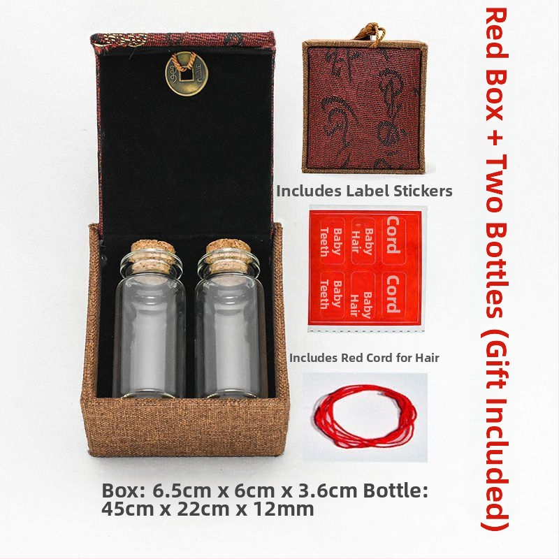 DIY dóza na spomienky dieťaťa: vlasy, pupočník a mliečne zuby