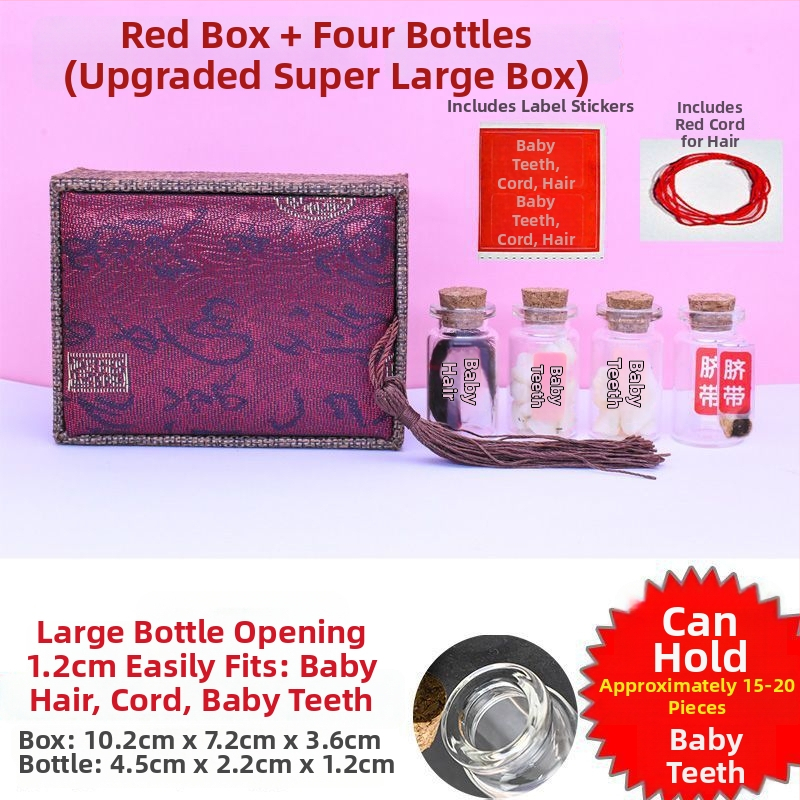 DIY dóza na spomienky dieťaťa: vlasy, pupočník a mliečne zuby