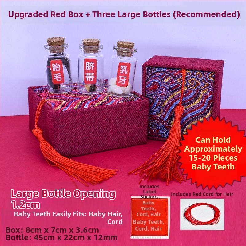 DIY dóza na spomienky dieťaťa: vlasy, pupočník a mliečne zuby