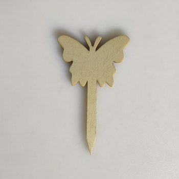 Etichete din lemn pentru plante – scriibile, semnalizare pentru flori și suculente