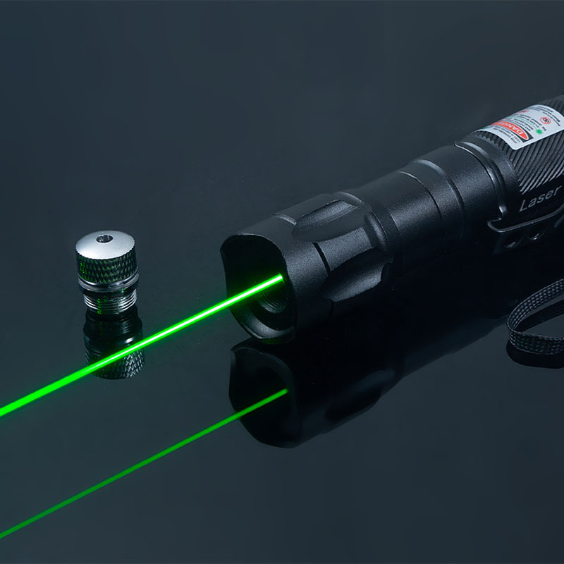 Laser pokazivač s klipom za olovku, snažan laser s učinkom zvjezdane neba, dugi domet