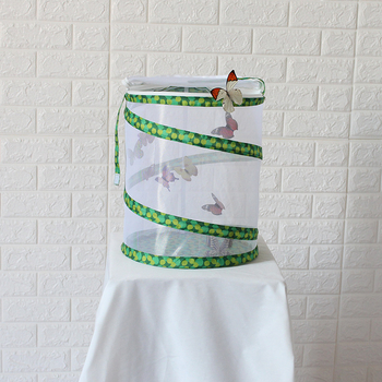 Cuib pliabil pentru fluturi, din plasă de poliester, brand King Pule