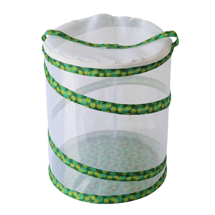 Cuib pliabil pentru fluturi, din plasă de poliester, brand King Pule