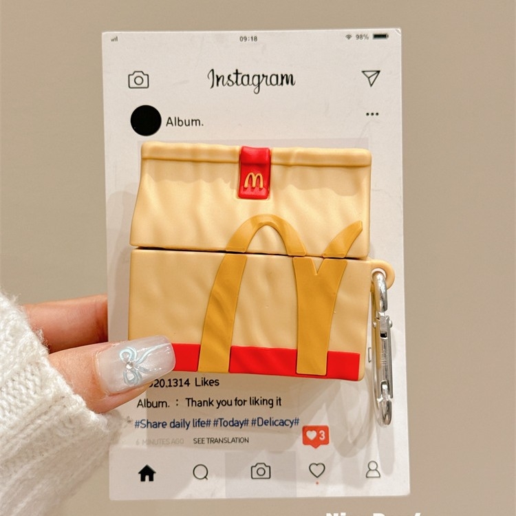 Zaštitni futrola za Huawei FreeBuds 7i, stil ušni klips, crtani dizajn, injekcijsko oblikovanje, materijal 29228