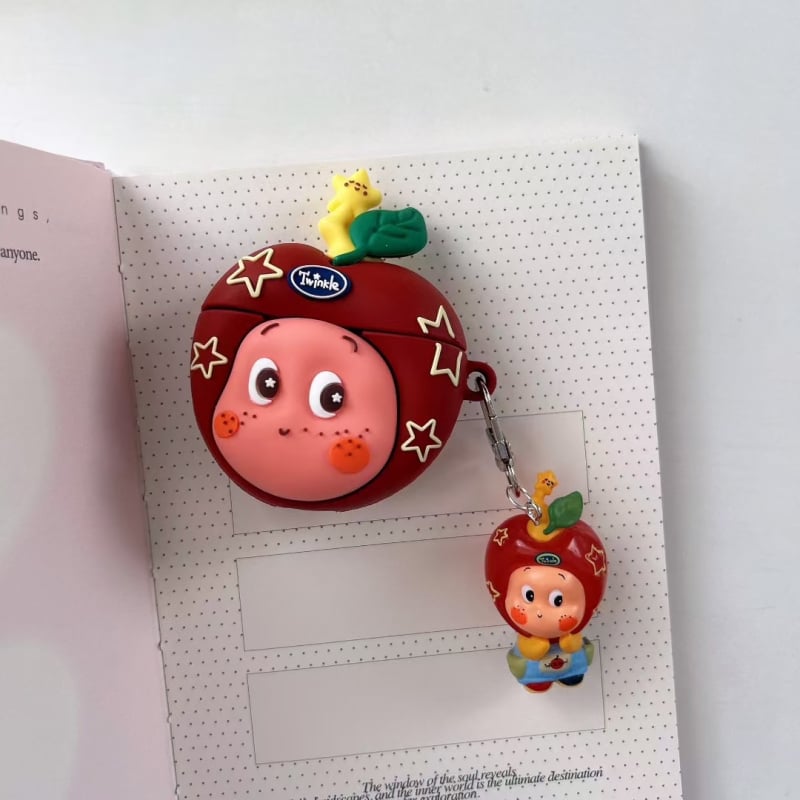 Zaštitni futrola za Huawei FreeBuds 7i, stil ušni klips, crtani dizajn, injekcijsko oblikovanje, materijal 29228