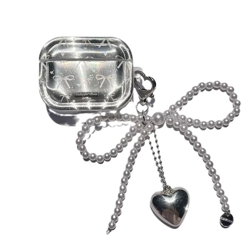 Carcasă de protecție AirPods pentru Apple, design cu fundă electroplatinată, silicon moale, imprimare