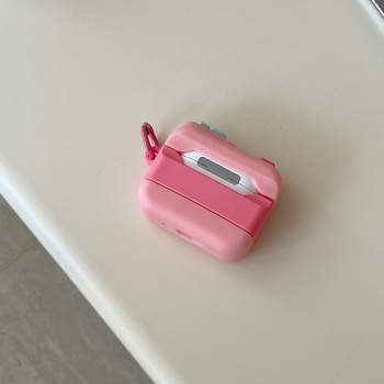 Carcasă pentru AirPods Pro cu design de cameră în stil desen animat | husă din silicon | compatibilă cu AirPods Pro (generațiile 2/3/4) | fabricată prin injecție