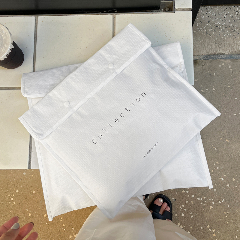 Пликобразна тъкана чанта за облекло с скрито закопчаване | двойна дебелина 30 | Код на продукта Hgsduyghi321649