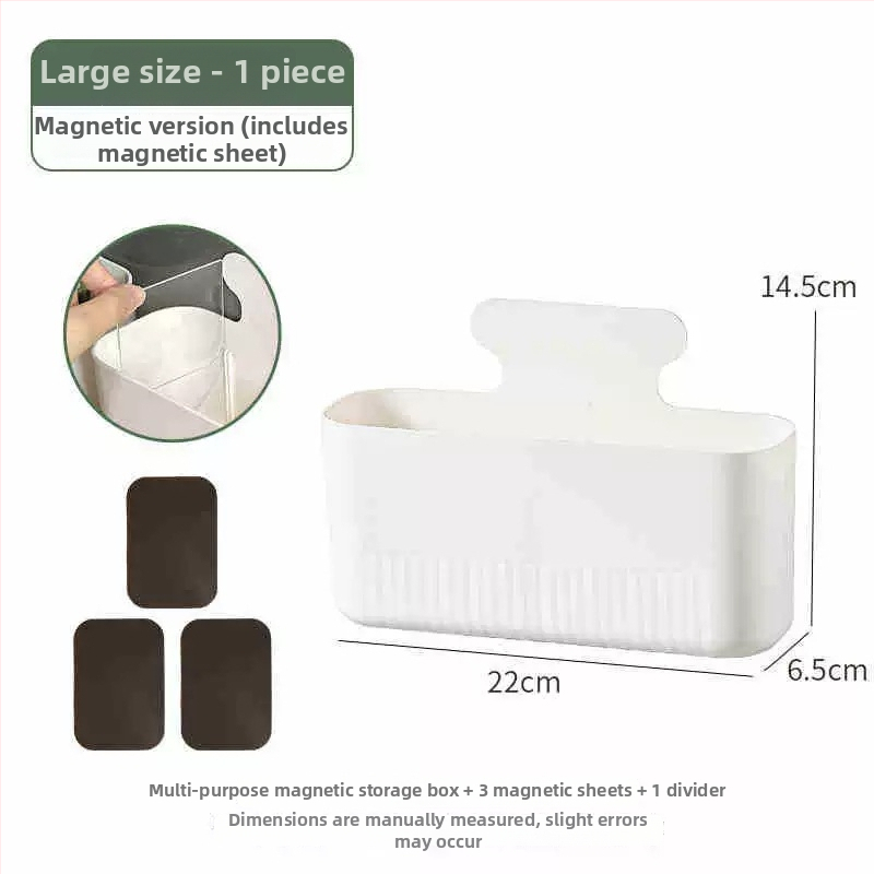 Nachu zidna kutija za pohranu od plastike, model A0695, funkcija sortiranje, bez poklopca