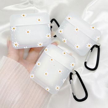 AirPods TPU kućište s reljefnim geometrijskim uzorkom, univerzalna kompatibilnost, kompatibilan s Apple AirPods
