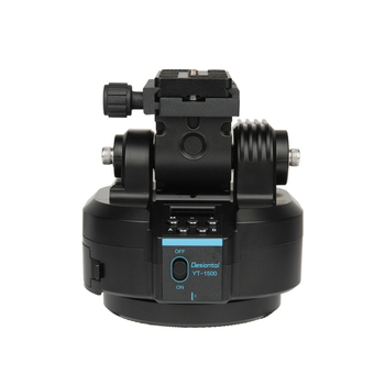 Desiontal stabilizator electric pentru telefon cu telecomandă — rotație orizontală 360°, înclinare verticală 54°, montaj cu șurub 1/4, aliaj de aluminiu + ABS