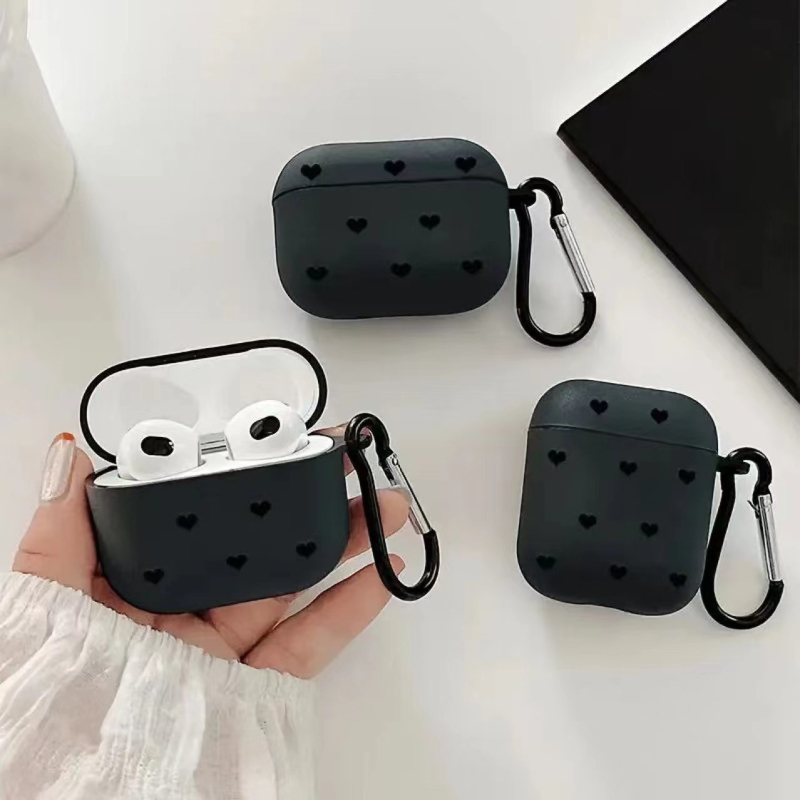 Zaštitna futrola u obliku srca za Apple AirPods Pro 2, mat TPU