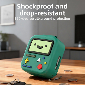 Nothing Ear(3) silikónové ochranné puzdro – cartoon dizajn, tvrdý plášť, prenosné, prispôsobiteľné, vstrekované tvarovanie