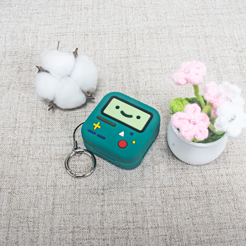 Nothing Ear(3) silikónové ochranné puzdro – cartoon dizajn, tvrdý plášť, prenosné, prispôsobiteľné, vstrekované tvarovanie