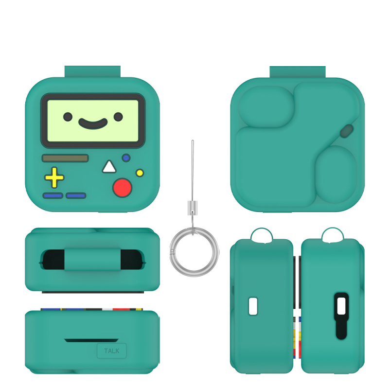 Nothing Ear(3) silikónové ochranné puzdro – cartoon dizajn, tvrdý plášť, prenosné, prispôsobiteľné, vstrekované tvarovanie