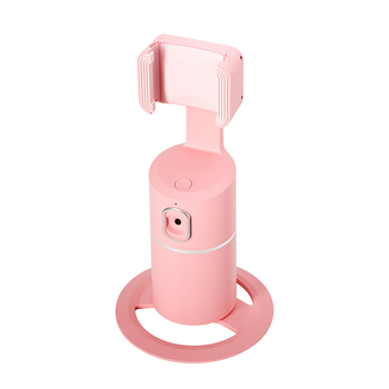 Gimbal pentru telefon cu urmărire inteligentă a feței, rotire de 360°, fără instalare, corp ABS, suport de birou universal