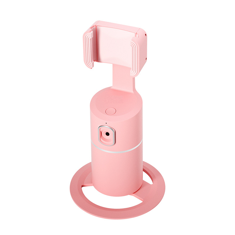 Gimbal pentru telefon cu urmărire inteligentă a feței, rotire de 360°, fără instalare, corp ABS, suport de birou universal