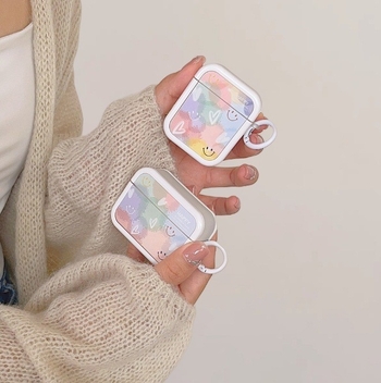 AirPods kućište Nothing TPU – univerzalno, završni sloj sprej s geometrijskim uzorkom za Apple