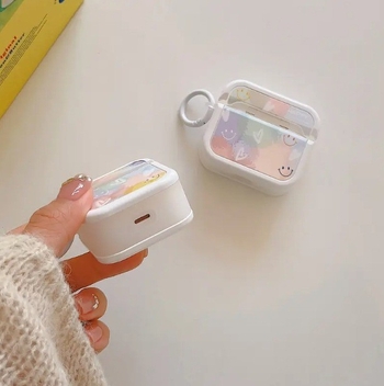 AirPods kućište Nothing TPU – univerzalno, završni sloj sprej s geometrijskim uzorkom za Apple