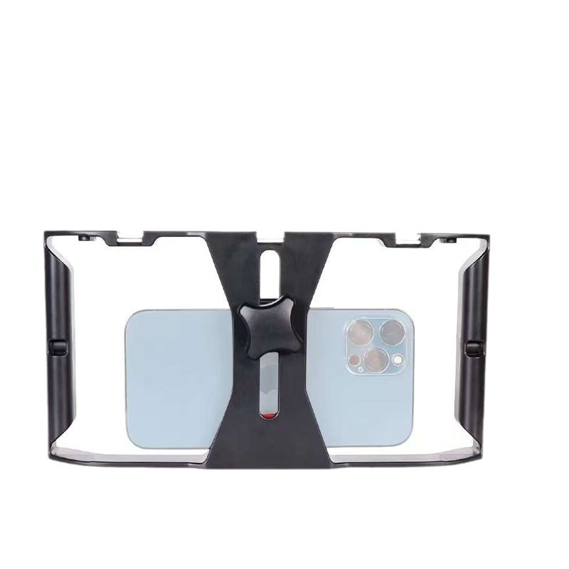 Рамка за видеозаснемане на мобилен телефон с две ръце – ABS, модел T0025, серия Cage-free, Bluetooth: Не, Дистанционно: Не, с възможност за персонализация