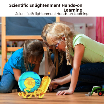 DIY Solárny slimák STEM hra pre deti 7–14 rokov • Plast • Značka Zesheng • Solárne napájanie