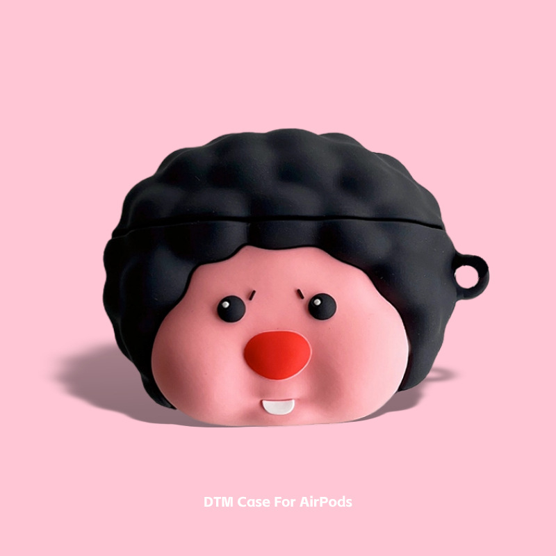 Silikónový karikatúrny ochranný obal pre Apple AirPods Pro 2 a AirPods 3 – mäkký kryt, vstrekované formovanie