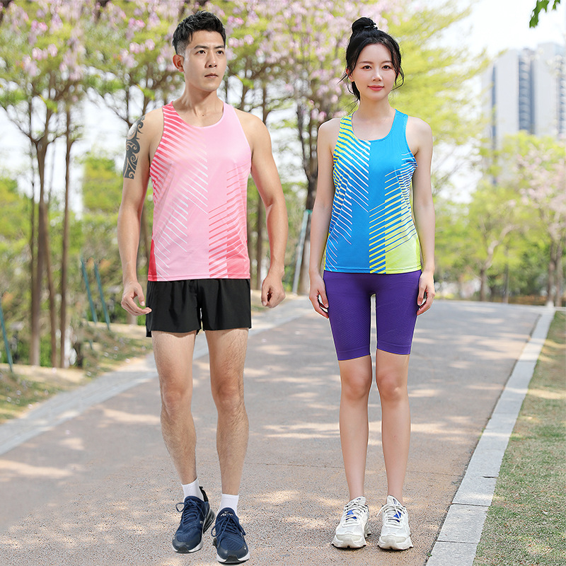 Unisex αμάνικος αθλητικός τοπ για τρέξιμο — γρήγορο στέγνωμα, διαπνοή, απομάκρυνση ιδρώτα, 100% πολυεστέρας, για όλο τον χρόνο