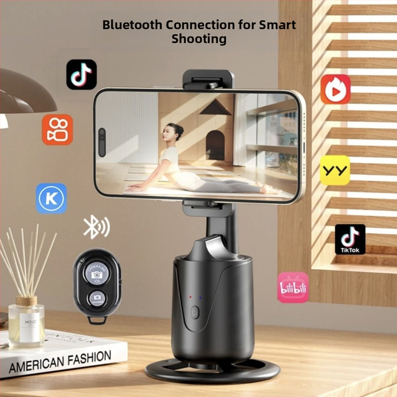 Телефонен стабилизатор с разпознаване на лица, автоматично проследяване, анти-трептене, 3-осен въртящ стабилизатор, ABS