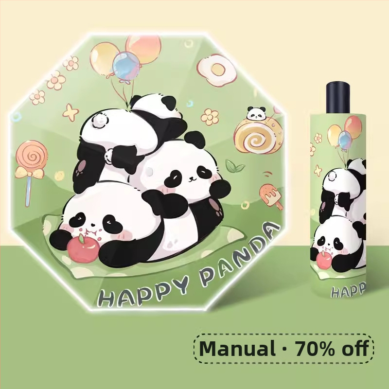 Dječji kišobran s karikaturnim dizajnom, automatsko otvaranje i zatvaranje, poliester tkanina