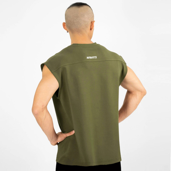 Ανδρικό γιλέκο γυμναστικής χωρίς μανίκια, διαπνεόμενο μείγμα ινών, 5% ελαστάν, καλοκαίρι, ενήλικος άνδρας