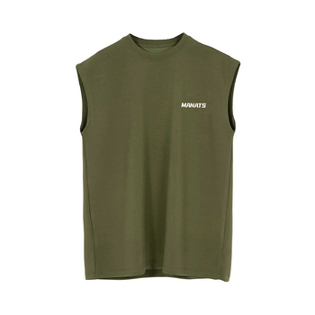 Ανδρικό γιλέκο γυμναστικής χωρίς μανίκια, διαπνεόμενο μείγμα ινών, 5% ελαστάν, καλοκαίρι, ενήλικος άνδρας
