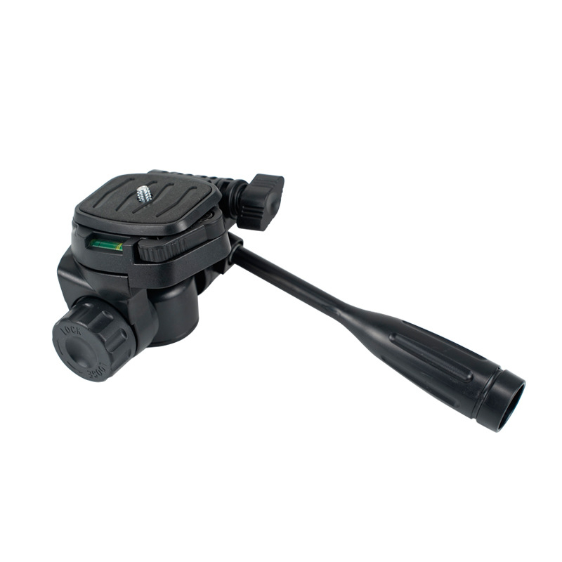 Trojrozmerná gimbal hlava pre fotografovanie a videá s platňou pre rýchle uvoľnenie, pre telefón a fotoaparát, univerzálny statív, uchytenie: 3/8, 1/4, 5/8 palca; 360° otáčanie, horizontálne 180°, vertikálne 90°, hmotnosť 270 g