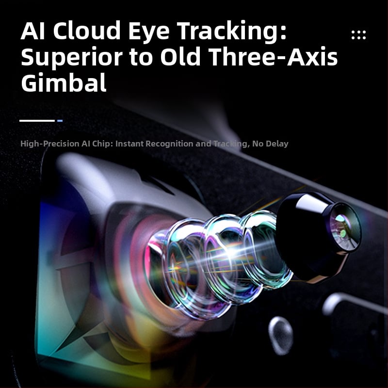 Портативен интегриран гимбал със следене на лице, анти-трептене, за мобилен телефон, Bluetooth поддръжка с дистанционно, подов трипод