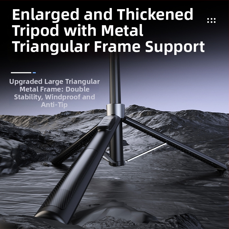 Портативен интегриран гимбал със следене на лице, анти-трептене, за мобилен телефон, Bluetooth поддръжка с дистанционно, подов трипод