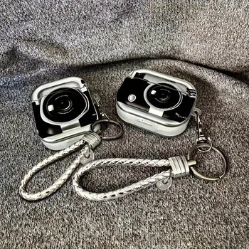 AirPods 1/2 TPU zaštitno kućište s reljefnim retro dizajnom kamere