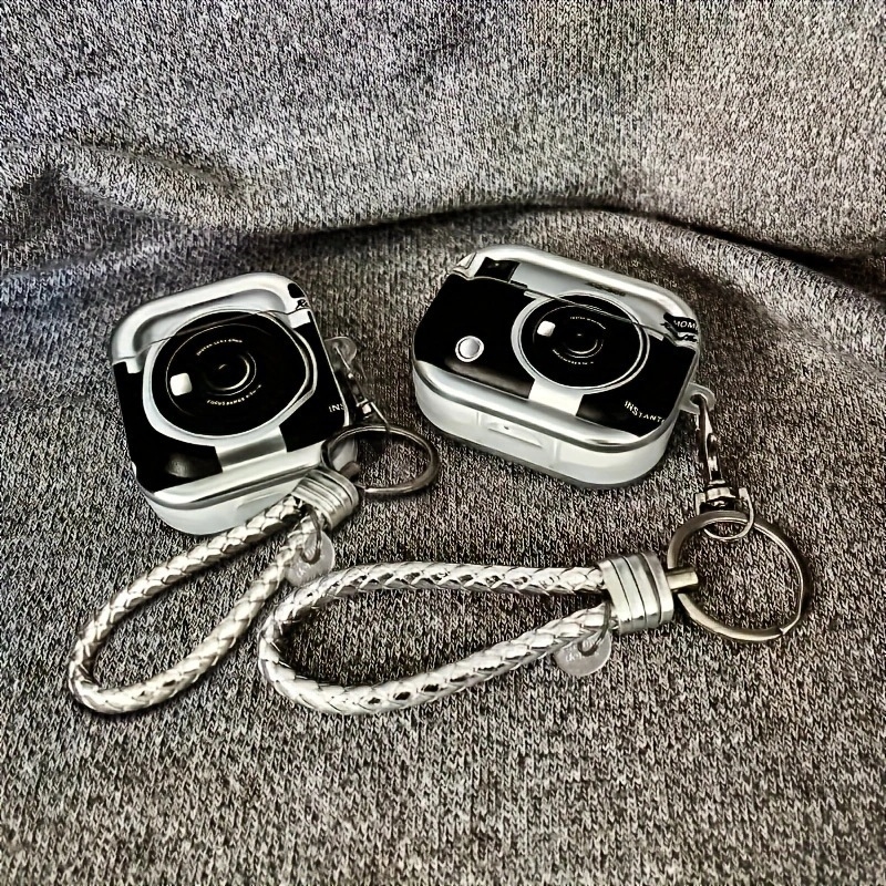 AirPods 1/2 TPU zaštitno kućište s reljefnim retro dizajnom kamere