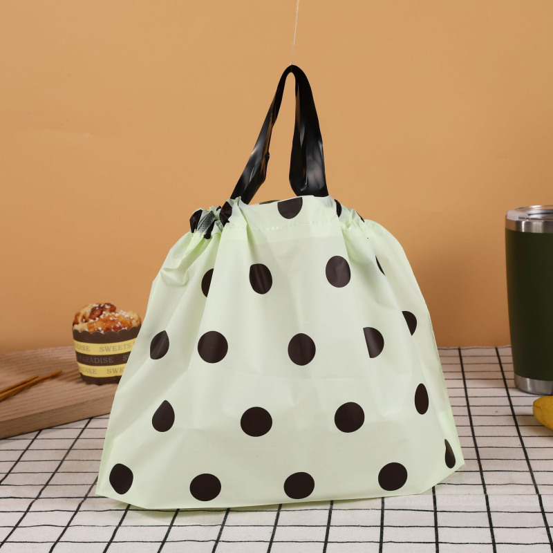 Jednokratna torbica za pakiranje sa šnomom, mat završna obrada, dvostruki sloj debljine 14, opća ambalaža