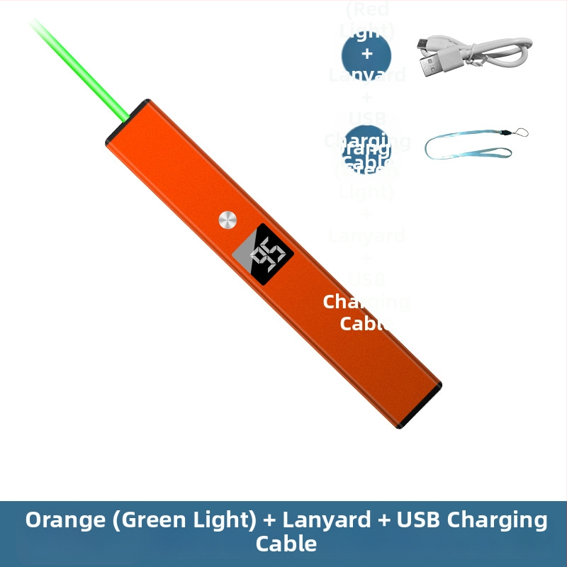 Laser pointer olovka s prikazom snage — Suoxue, mogućnost tiskanja logotipa, za poslovnu uporabu (prodajno odjeljenje, sastanci, gradilišta)