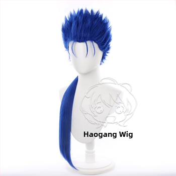 Cu Chulainn cosplay paróka Fate Stay Night Lancer, hosszú haj, hőálló szál, anime stílus