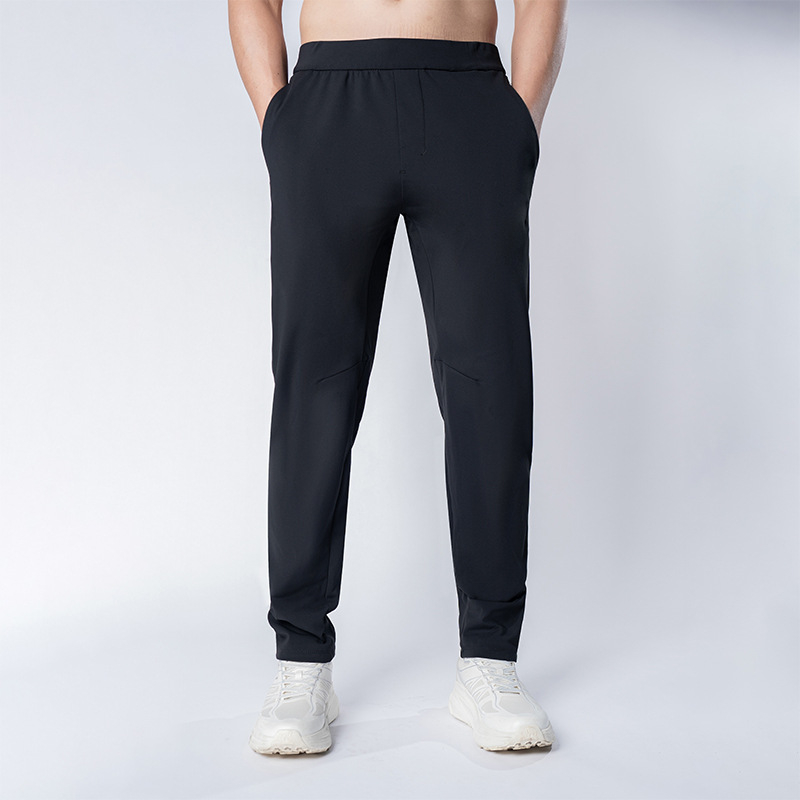 Lucen muške hlače s ravnim krojem, cropped dužina, velveteen materijal, elastični poliester, srednji pojas, svakodnevno nošenje kroz sve sezone
