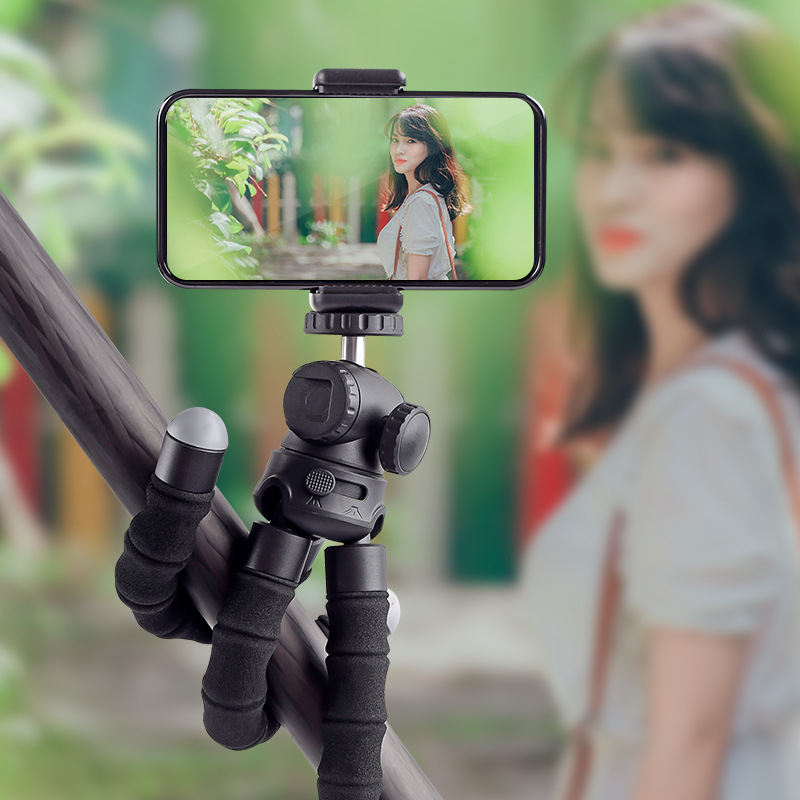 Happy tour Trepied octopus pentru telefon/DSLR – material ABS, greutate 158 g