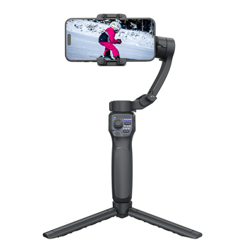 Stabilizator za mobitel s 270° horizontalnom/vertikalnom rotacijom, ABS+plastika, 374 g, za live video i fotografiju, kompatibilan s različitim telefonima