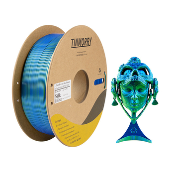 PLA нишка за FDM 3D принтер с коприна-ефект, кръгло сечение