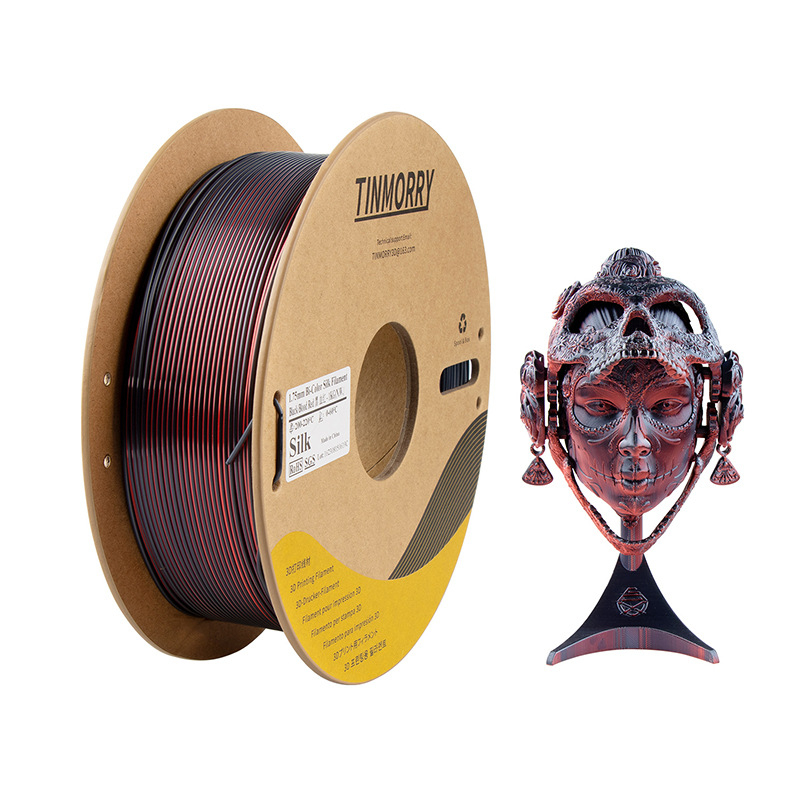 PLA нишка за FDM 3D принтер с коприна-ефект, кръгло сечение