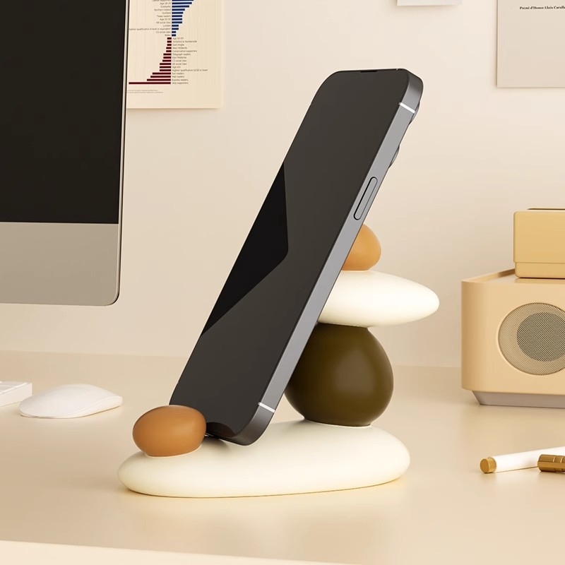 Držač za telefon od smole – ukras na stol ure, novi kineski stil, dekor za stabilizaciju raspoloženja, idealan poklon za kolege