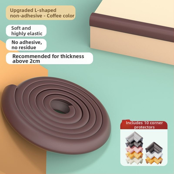 Detské ochranné pásy na hrany nábytku — zosilnené a rozšírené rohové ochranné prvky; značka Powerful factory