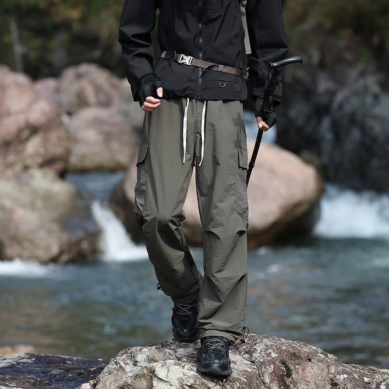 Outdoor softshell hlače za muškarce i žene – vodootporan najlon, jesenji paratrooper stil, udoban kroj, više džepova