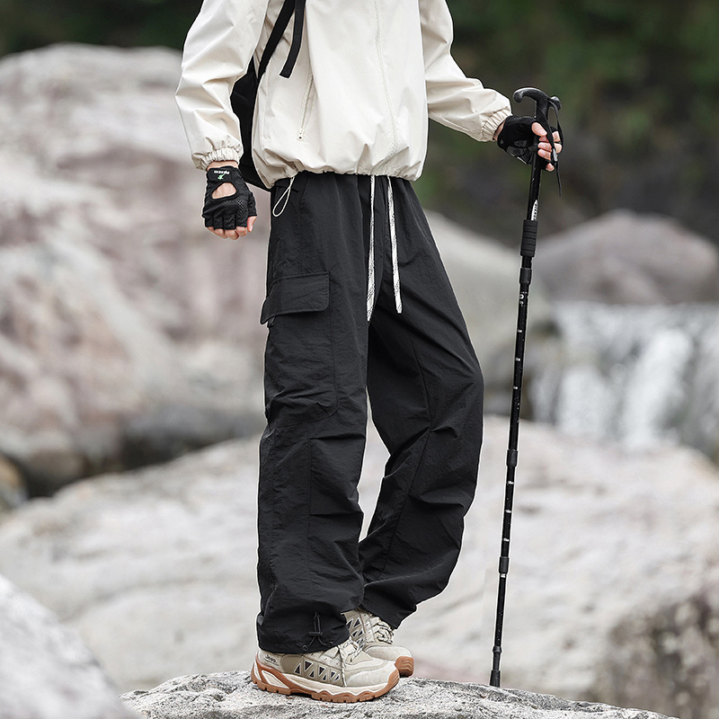 Outdoor softshell hlače za muškarce i žene – vodootporan najlon, jesenji paratrooper stil, udoban kroj, više džepova